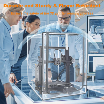 3D Printer Enclosure, Highly Transparent Waterproof Fireproof